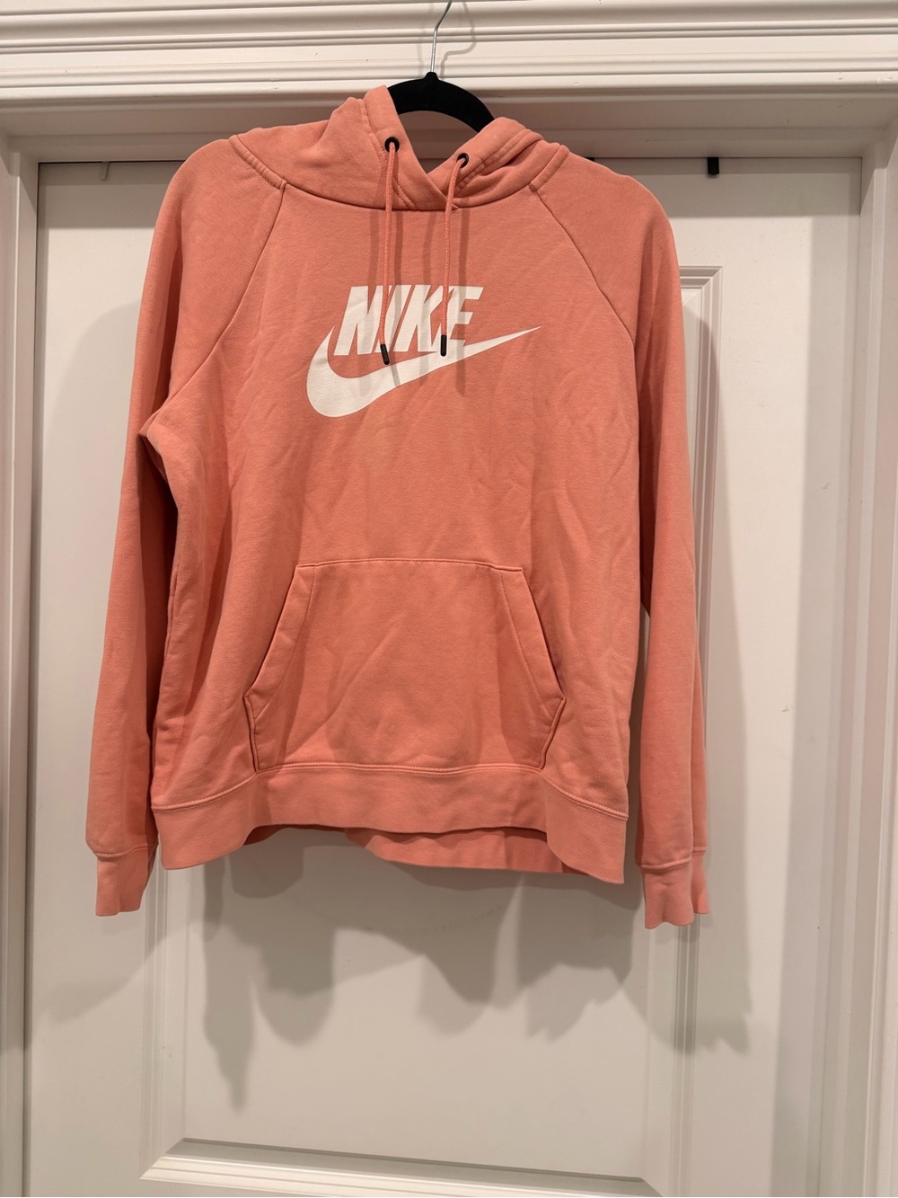 Women’s pink Nike hoodie size medium